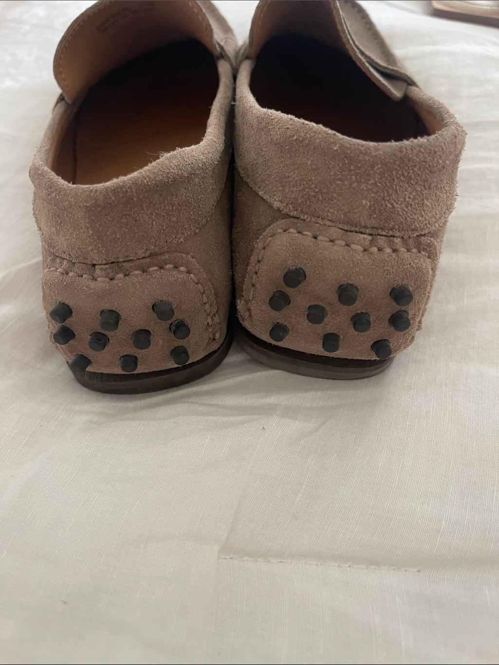 Jack Erwin Taupe Suede Loafers . Nwot. Size 9 — image 5 of 8